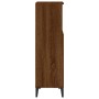 Badezimmerschrank aus braunem Eichensperrholz, 30 x 30 x 100 cm von vidaXL, Badezimmermöbel - Ref: Foro24-819819, Preis: 63,4...