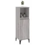 Sonoma gray plywood bathroom cabinet 30x30x100 cm by vidaXL, Bathroom furniture - Ref: Foro24-819818, Price: 47,60 €, Discoun...