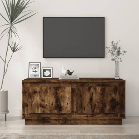 Couchtisch aus geräuchertem Eichensperrholz, 102 x 50 x 44 cm von vidaXL, Couchtisch - Ref: Foro24-819881, Preis: 75,19 €, Ra...
