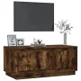 Couchtisch aus geräuchertem Eichensperrholz, 102 x 50 x 44 cm von vidaXL, Couchtisch - Ref: Foro24-819881, Preis: 74,29 €, Ra...