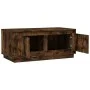 Couchtisch aus geräuchertem Eichensperrholz, 102 x 50 x 44 cm von vidaXL, Couchtisch - Ref: Foro24-819881, Preis: 74,29 €, Ra...