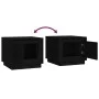 Couchtisch aus schwarzem Sperrholz, 51 x 50 x 44 cm von vidaXL, Couchtisch - Ref: Foro24-819869, Preis: 53,60 €, Rabatt: %