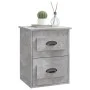 Concrete gray wall bedside table 41.5x36x53 cm by vidaXL, Nightstands - Ref: Foro24-816400, Price: 36,88 €, Discount: %