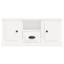 Weißer TV-Schrank aus Sperrholz, 100 x 35,5 x 45 cm von vidaXL, TV-Möbel - Ref: Foro24-816456, Preis: 68,78 €, Rabatt: %
