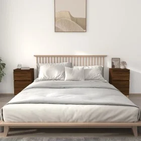 Nightstands 2 pcs brown oak color 40x35x70 cm by vidaXL, Nightstands - Ref: Foro24-819707, Price: 78,77 €, Discount: %
