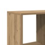 Estantería madera de ingeniería roble artisian 137,5x29x137,5cm