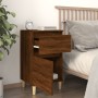 Nachttische 2 Stück braune Eiche Farbe 40x35x70 cm von vidaXL, Nachttische - Ref: Foro24-819707, Preis: 79,73 €, Rabatt: %