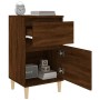 Nachttische 2 Stück braune Eiche Farbe 40x35x70 cm von vidaXL, Nachttische - Ref: Foro24-819707, Preis: 79,73 €, Rabatt: %