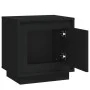 Nightstands 2 pcs black plywood 44x35x45 cm by vidaXL, Nightstands - Ref: Foro24-819839, Price: 58,90 €, Discount: %