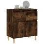 Sperrholz Sideboard geräucherte Eiche Farbe 60x35x70 cm von vidaXL, Sideboards - Ref: Foro24-819681, Preis: 59,13 €, Rabatt: %