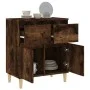 Sperrholz Sideboard geräucherte Eiche Farbe 60x35x70 cm von vidaXL, Sideboards - Ref: Foro24-819681, Preis: 59,13 €, Rabatt: %