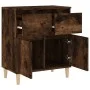 Sperrholz Sideboard geräucherte Eiche Farbe 60x35x70 cm von vidaXL, Sideboards - Ref: Foro24-819681, Preis: 59,13 €, Rabatt: %