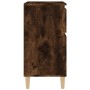 Aparador madera contrachapada color roble ahumado 60x35x70 cm de vidaXL, Aparadores - Ref: Foro24-819681, Precio: 59,86 €, De...