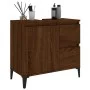 Badezimmerschrank Sperrholz braune Eiche 65x33x60 cm von vidaXL, Badezimmermöbel - Ref: Foro24-819835, Preis: 85,50 €, Rabatt: %