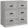 Sideboard aus grauem Sonoma-Sperrholz, 70 x 35,5 x 67,5 cm von vidaXL, Sideboards - Ref: Foro24-816438, Preis: 117,04 €, Raba...