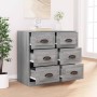 Aparador de madera contrachapada gris Sonoma 70x35,5x67,5 cm de vidaXL, Aparadores - Ref: Foro24-816438, Precio: 121,05 €, De...