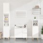 Armario de baño madera contrachapada blanco 30x30x190 cm de vidaXL, Tocadores de baño - Ref: Foro24-819788, Precio: 96,98 €