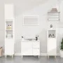 Badezimmerschrank aus weißem Sperrholz, 30 x 30 x 190 cm von vidaXL, Badezimmerwaschtische - Ref: Foro24-819788, Preis: 89,81...