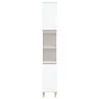 Badezimmerschrank aus weißem Sperrholz, 30 x 30 x 190 cm von vidaXL, Badezimmerwaschtische - Ref: Foro24-819788, Preis: 89,81...