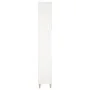Armario de baño madera contrachapada blanco 30x30x190 cm de vidaXL, Tocadores de baño - Ref: Foro24-819788, Precio: 89,78 €, ...