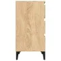Mesita de noche madera contrachapada roble sonoma 40x35x70 cm de vidaXL, Mesitas de noche - Ref: Foro24-819671, Precio: 62,02...