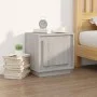 Bedside tables 2 pcs plywood gray 44x35x45 cm by vidaXL, Nightstands - Ref: Foro24-819849, Price: 58,98 €, Discount: %