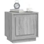Bedside tables 2 pcs plywood gray 44x35x45 cm by vidaXL, Nightstands - Ref: Foro24-819849, Price: 58,98 €, Discount: %