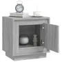 Bedside tables 2 pcs plywood gray 44x35x45 cm by vidaXL, Nightstands - Ref: Foro24-819849, Price: 58,98 €, Discount: %