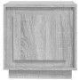 Bedside tables 2 pcs plywood gray 44x35x45 cm by vidaXL, Nightstands - Ref: Foro24-819849, Price: 59,71 €, Discount: %