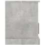Concrete gray plywood TV cabinet 93x35.5x45 cm by vidaXL, TV Furniture - Ref: Foro24-816468, Price: 59,48 €, Discount: %