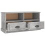 TV-Schrank aus betongrauem Sperrholz, 93 x 35,5 x 45 cm von vidaXL, TV-Möbel - Ref: Foro24-816468, Preis: 60,15 €, Rabatt: %