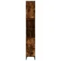Armario de baño madera contrachapada roble ahumado 30x30x190 cm de vidaXL, Muebles de baño - Ref: Foro24-819801, Precio: 81,1...