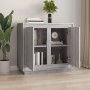 Aparador de madera contrachapada gris Sonoma 80x34x75 cm de vidaXL, Aparadores - Ref: Foro24-819890, Precio: 79,19 €, Descuen...