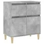 Aparador de madera contrachapada gris hormigón 60x35x70 cm de vidaXL, Aparadores - Ref: Foro24-819680, Precio: 59,13 €, Descu...