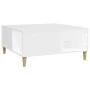 Couchtisch aus weißem Sperrholz, 80 x 80 x 36,5 cm von vidaXL, Couchtisch - Ref: Foro24-821092, Preis: 54,99 €, Rabatt: %