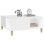 Couchtisch aus weißem Sperrholz, 80 x 80 x 36,5 cm von vidaXL, Couchtisch - Ref: Foro24-821092, Preis: 54,99 €, Rabatt: %