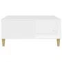 Couchtisch aus weißem Sperrholz, 80 x 80 x 36,5 cm von vidaXL, Couchtisch - Ref: Foro24-821092, Preis: 54,99 €, Rabatt: %