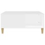 Mesa de centro madera contrachapada blanco 80x80x36,5 cm de vidaXL, Mesas de centro - Ref: Foro24-821092, Precio: 67,35 €, De...