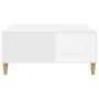 Couchtisch aus weißem Sperrholz, 80 x 80 x 36,5 cm von vidaXL, Couchtisch - Ref: Foro24-821092, Preis: 67,43 €, Rabatt: %