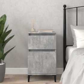 Concrete gray bedside table 40x35x70 cm by vidaXL, Nightstands - Ref: Foro24-819716, Price: 52,83 €, Discount: %