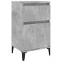 Betongrauer Nachttisch 40x35x70 cm von vidaXL, Nachttische - Ref: Foro24-819716, Preis: 52,15 €, Rabatt: %