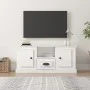 Hochglanzweißer TV-Schrank aus Sperrholz, 100 x 35,5 x 45 cm von vidaXL, TV-Möbel - Ref: Foro24-816458, Preis: 59,39 €, Rabat...