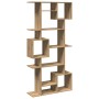 Estantería madera de ingeniería roble artisian 92x29x188 cm