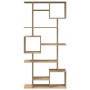 Estantería madera de ingeniería roble artisian 92x29x188 cm