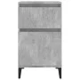 Concrete gray bedside table 40x35x70 cm by vidaXL, Nightstands - Ref: Foro24-819716, Price: 52,15 €, Discount: %