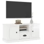 Hochglanzweißer TV-Schrank aus Sperrholz, 100 x 35,5 x 45 cm von vidaXL, TV-Möbel - Ref: Foro24-816458, Preis: 59,39 €, Rabat...