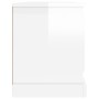 Hochglanzweißer TV-Schrank aus Sperrholz, 100 x 35,5 x 45 cm von vidaXL, TV-Möbel - Ref: Foro24-816458, Preis: 59,97 €, Rabat...