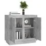 Concrete gray plywood sideboard 80x34x75 cm by vidaXL, Sideboards - Ref: Foro24-819888, Price: 80,42 €, Discount: %