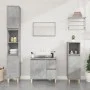 Badezimmerschrank aus betongrauem Sperrholz, 30 x 30 x 100 cm von vidaXL, Badezimmermöbel - Ref: Foro24-819808, Preis: 53,25 ...