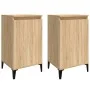 Nachttische 2 Stück Eichensperrholz 40x35x70 cm von vidaXL, Nachttische - Ref: Foro24-819651, Preis: 67,18 €, Rabatt: %